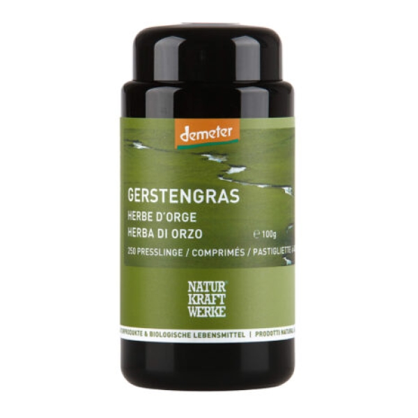 NEU: Gerstengras Presslinge, BIO